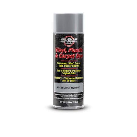 Car Dealer Depot Vinyl, Plastic & Carpet Dye: Silver Metallic HT 420